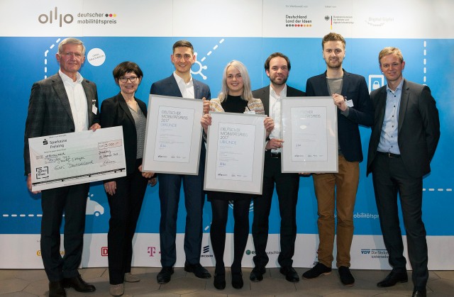 Preisverleihung der Open-Innovation-Phase 2017