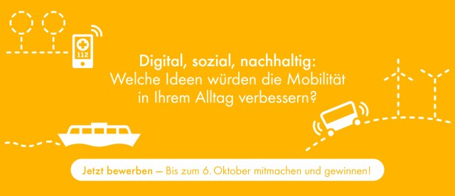 Ideenwettbewerb gestartet: Ihre Ideen sind gefragt!