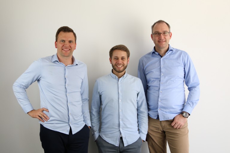 Foto Michael Anger, Christoph Selig, Christoph Schlettig, Gründer von Unispeher