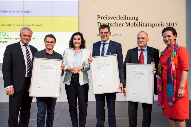 Und der Deutsche Mobilitätspreis 2017 geht an...