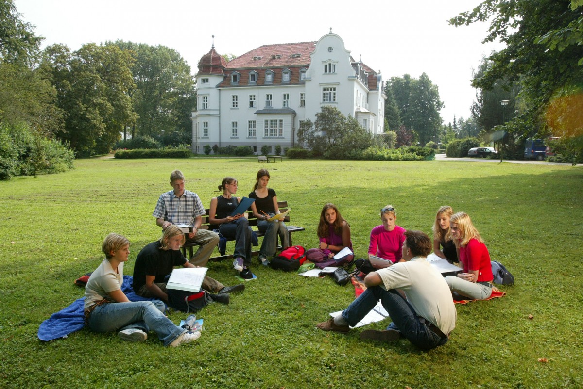 Школы и ученики в немецкой школе